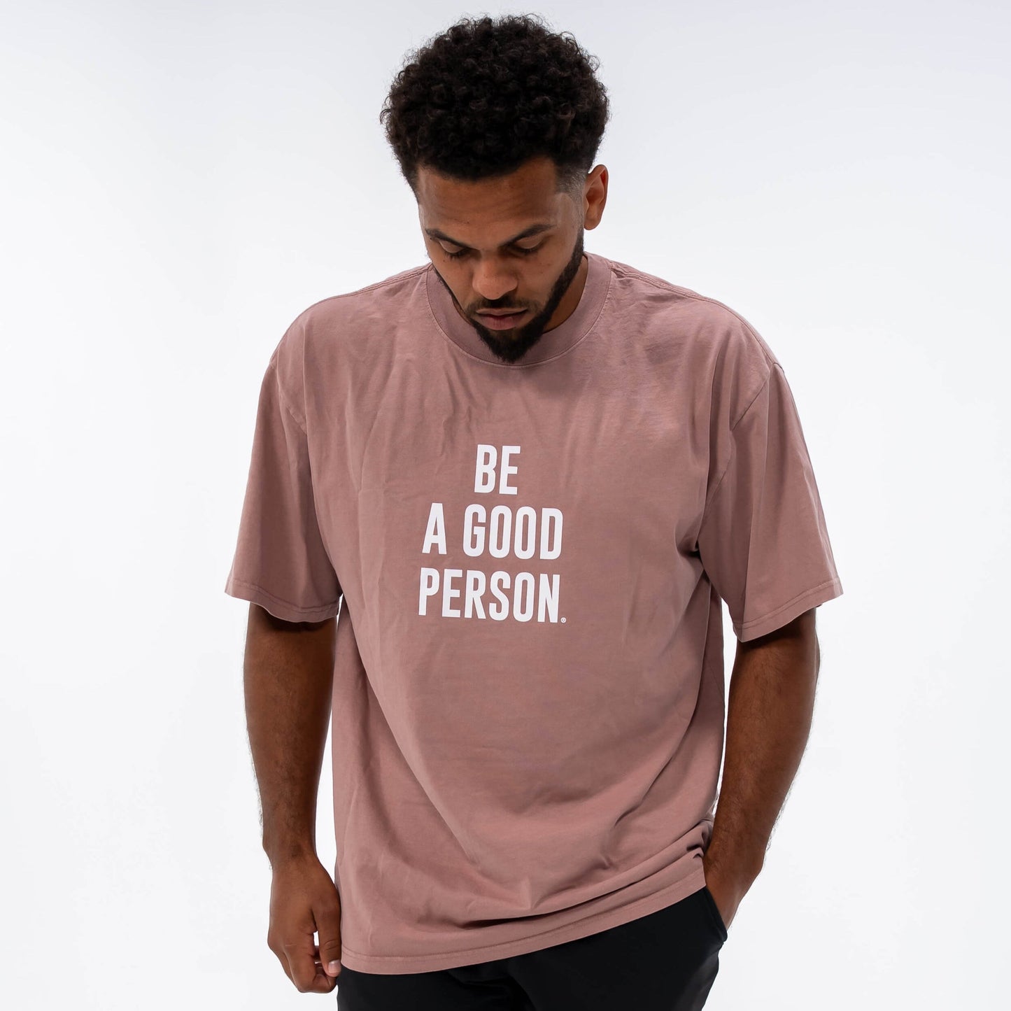 Signature Heavyweight Box T-Shirt - Mauve
