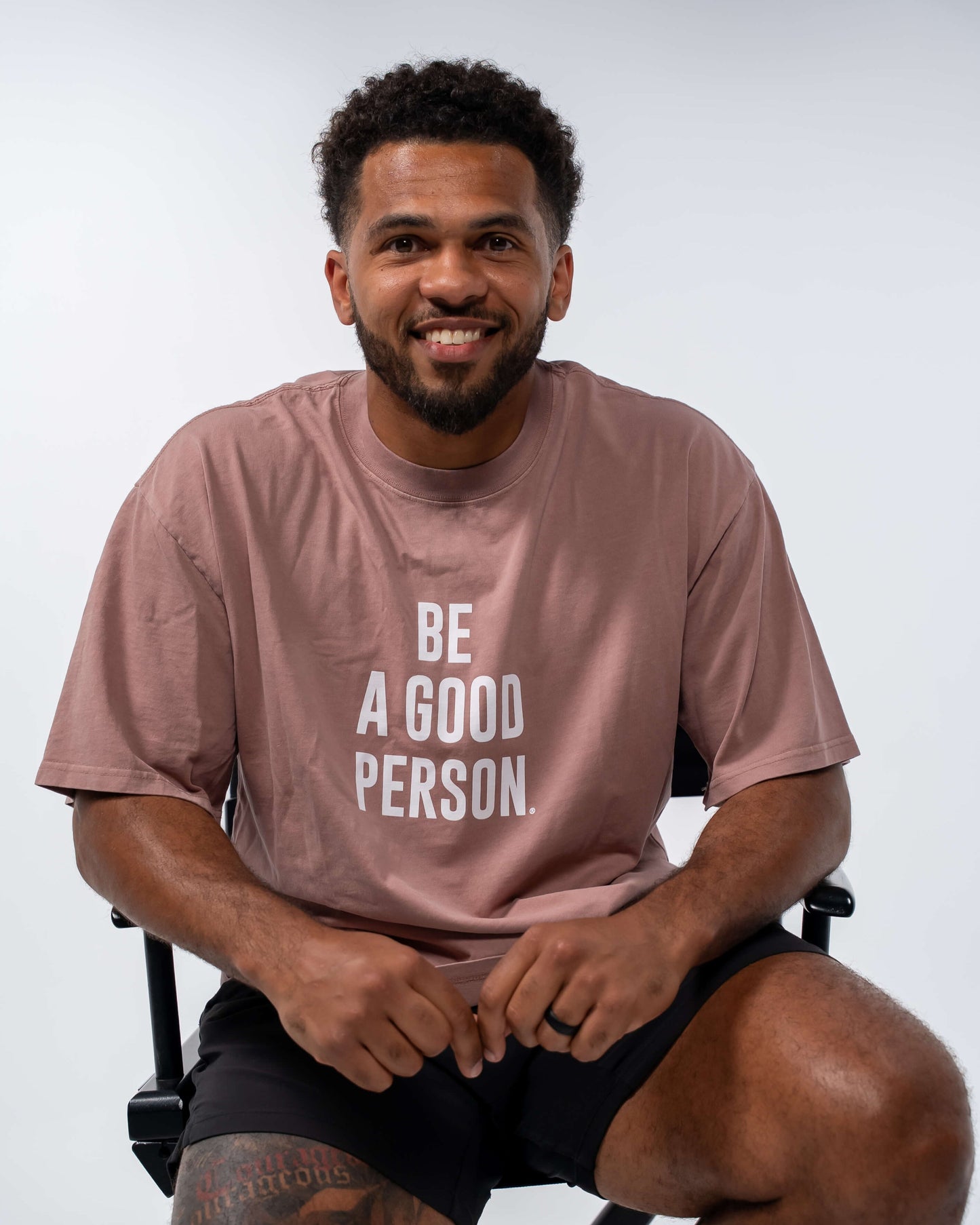Signature Heavyweight Box T-Shirt - Mauve
