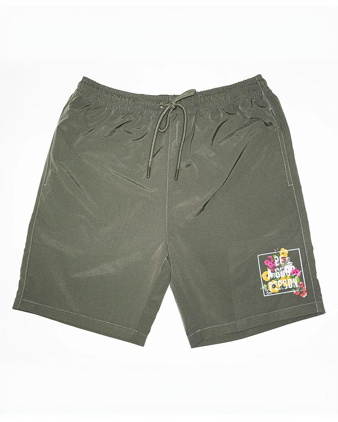 'In Bloom' Active Shorts - Sage
