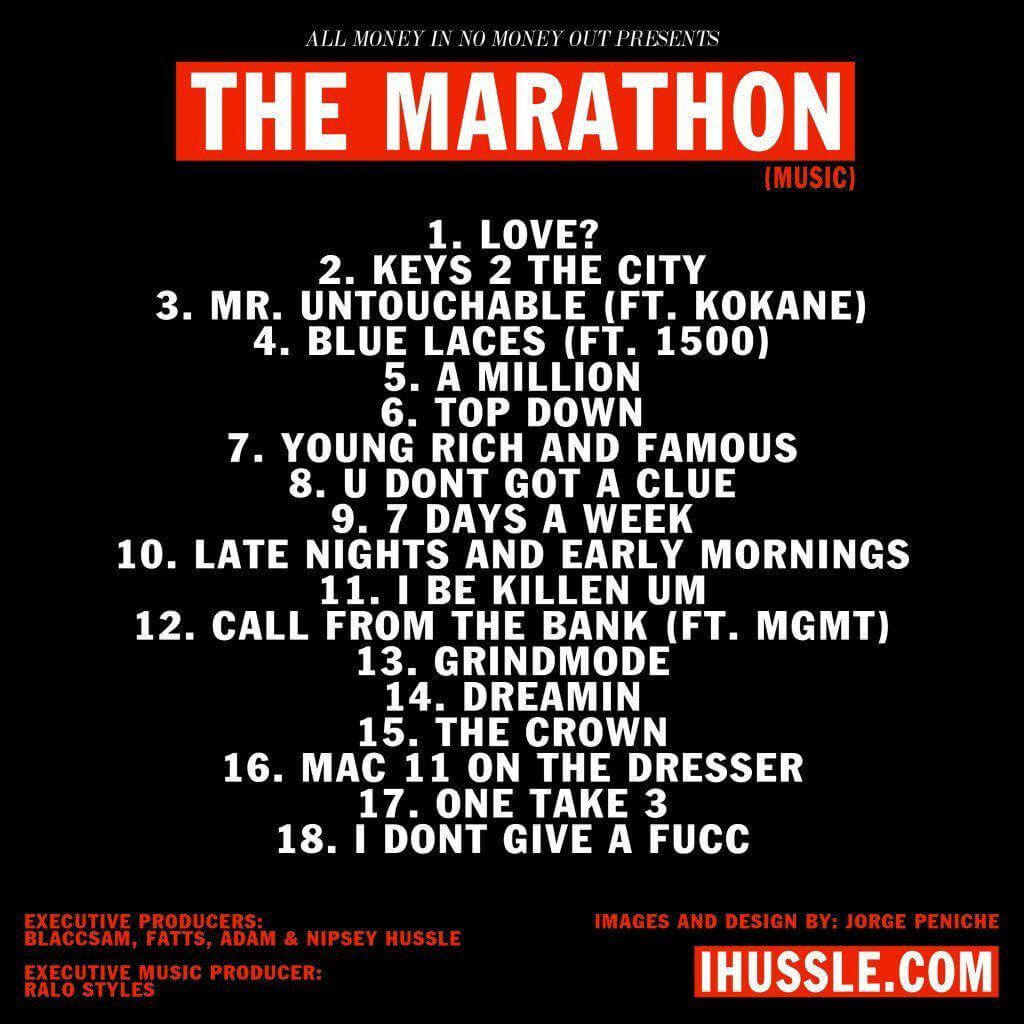 The Marathon CD
