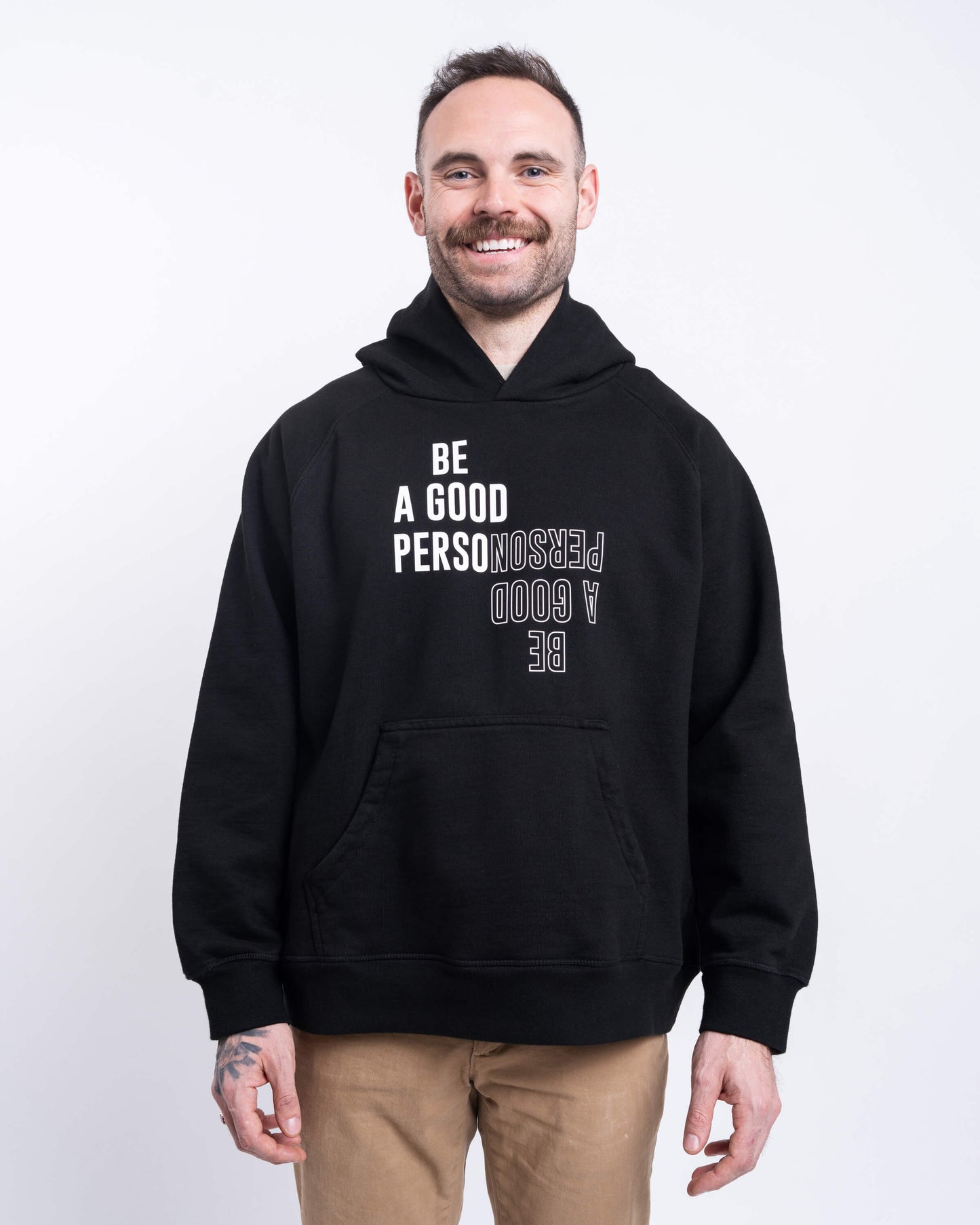 Reflection Heavyweight Hoodie - Black