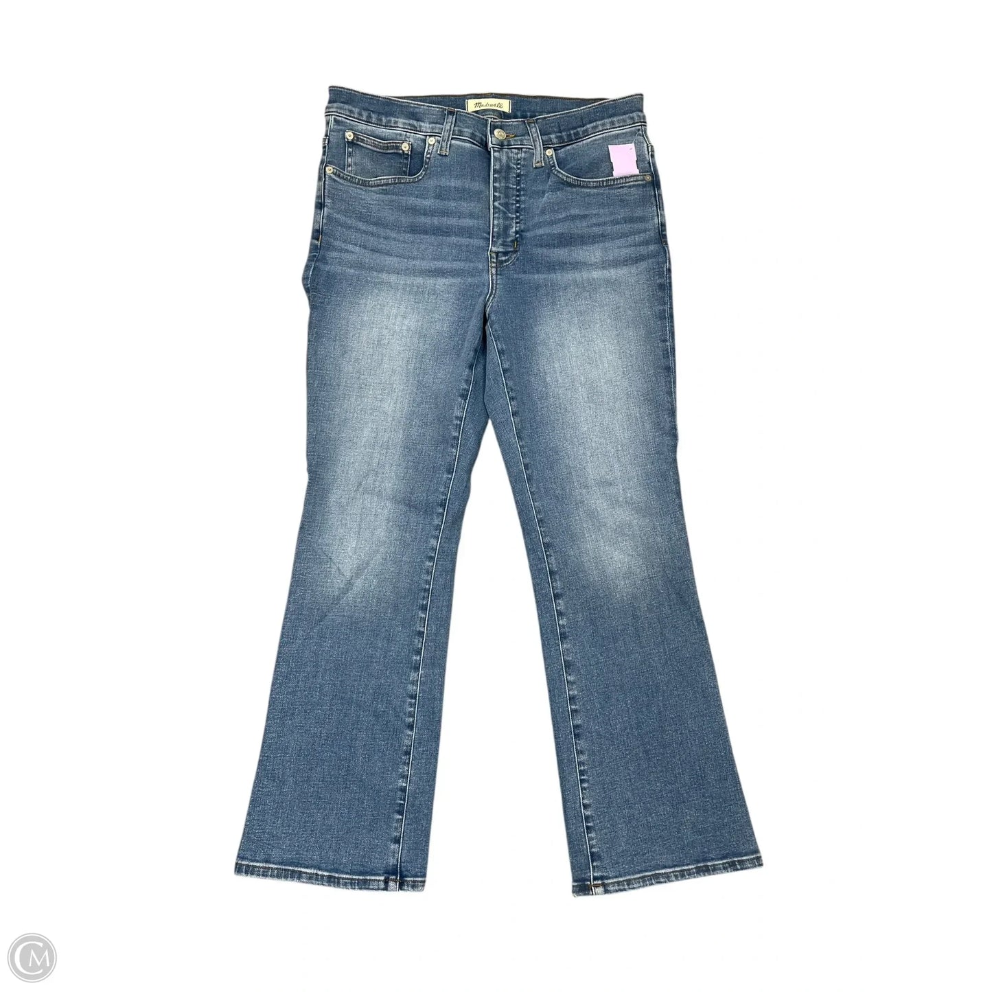 Jeans Boot Cut By Madewell In Blue Denim, Size: 10