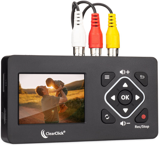 Video2Digital? Converter 2.0 (Second Generation) Mini Edition | Capture Video From VCR's, VHS Tapes, Hi8, Camcorder, DVD, & Gaming Systems - No Computer Required