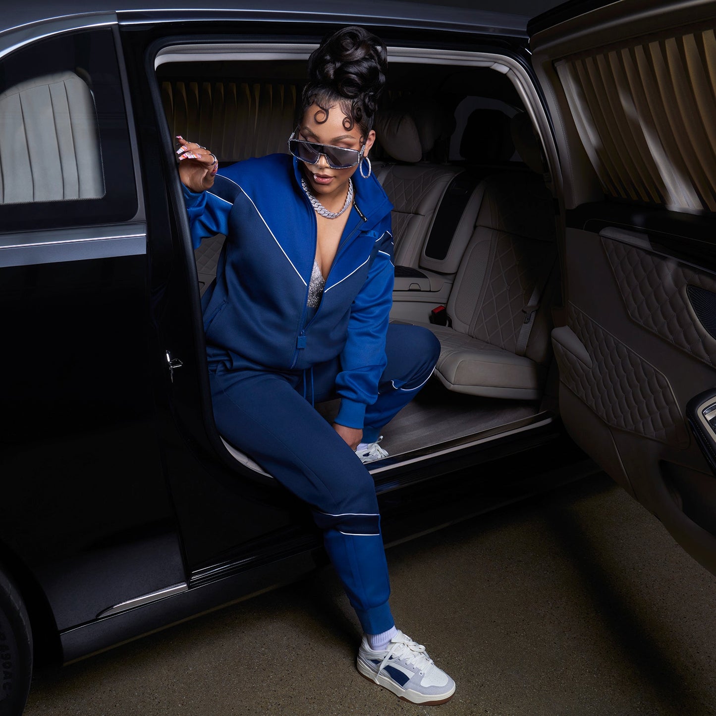 PUMA x Lauren London MCS Track Pants - Blue