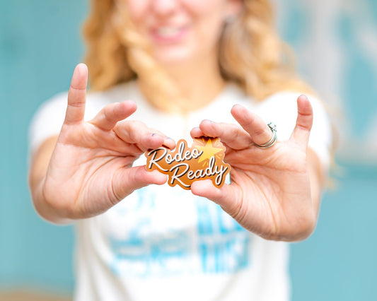 Girl Riot Society Die Cut Sticker - Rodeo Ready