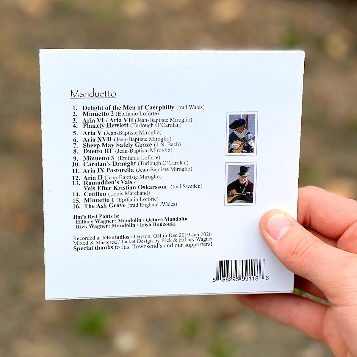Manduetto CD by JRP