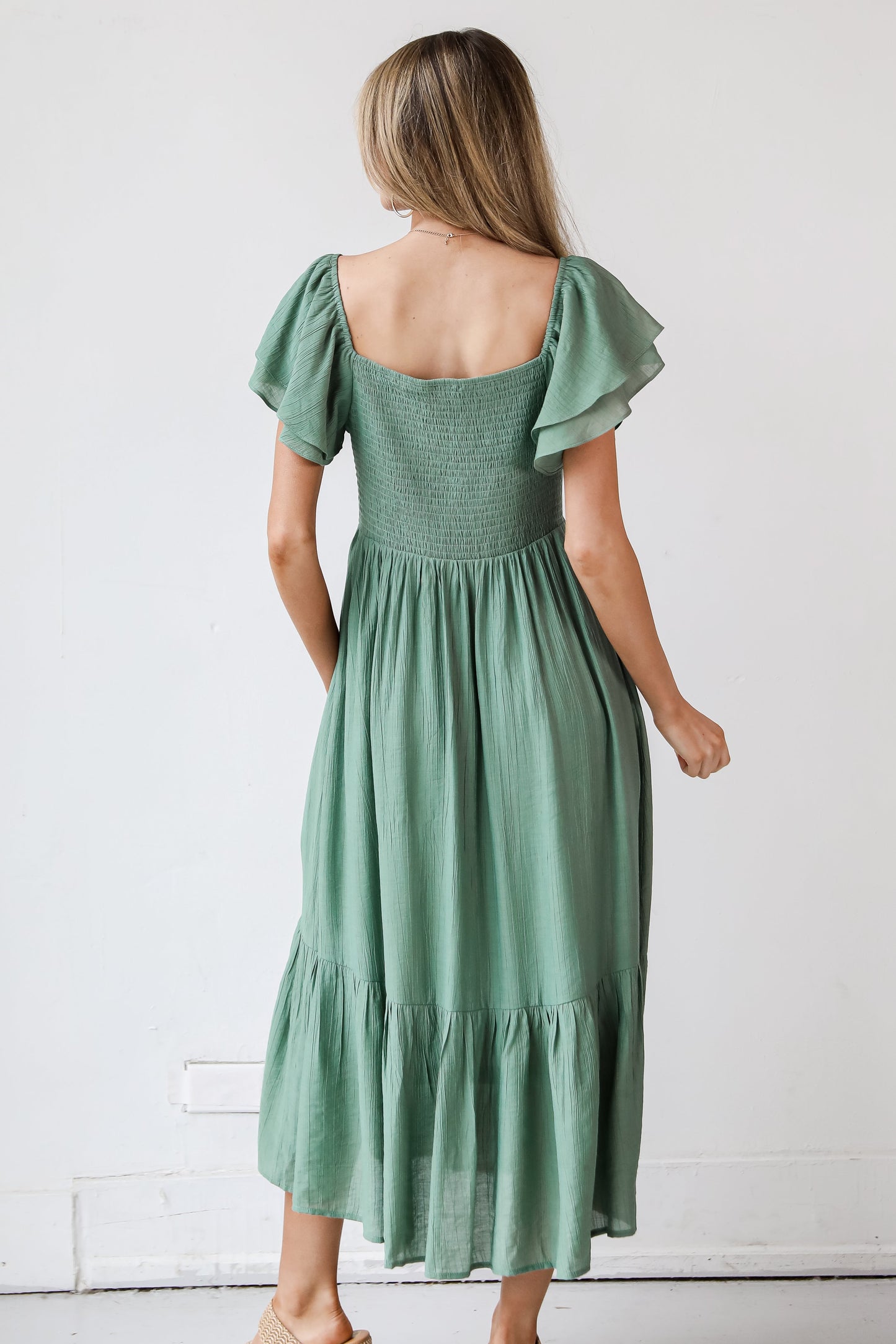 Dramatic Darling Midi Dress