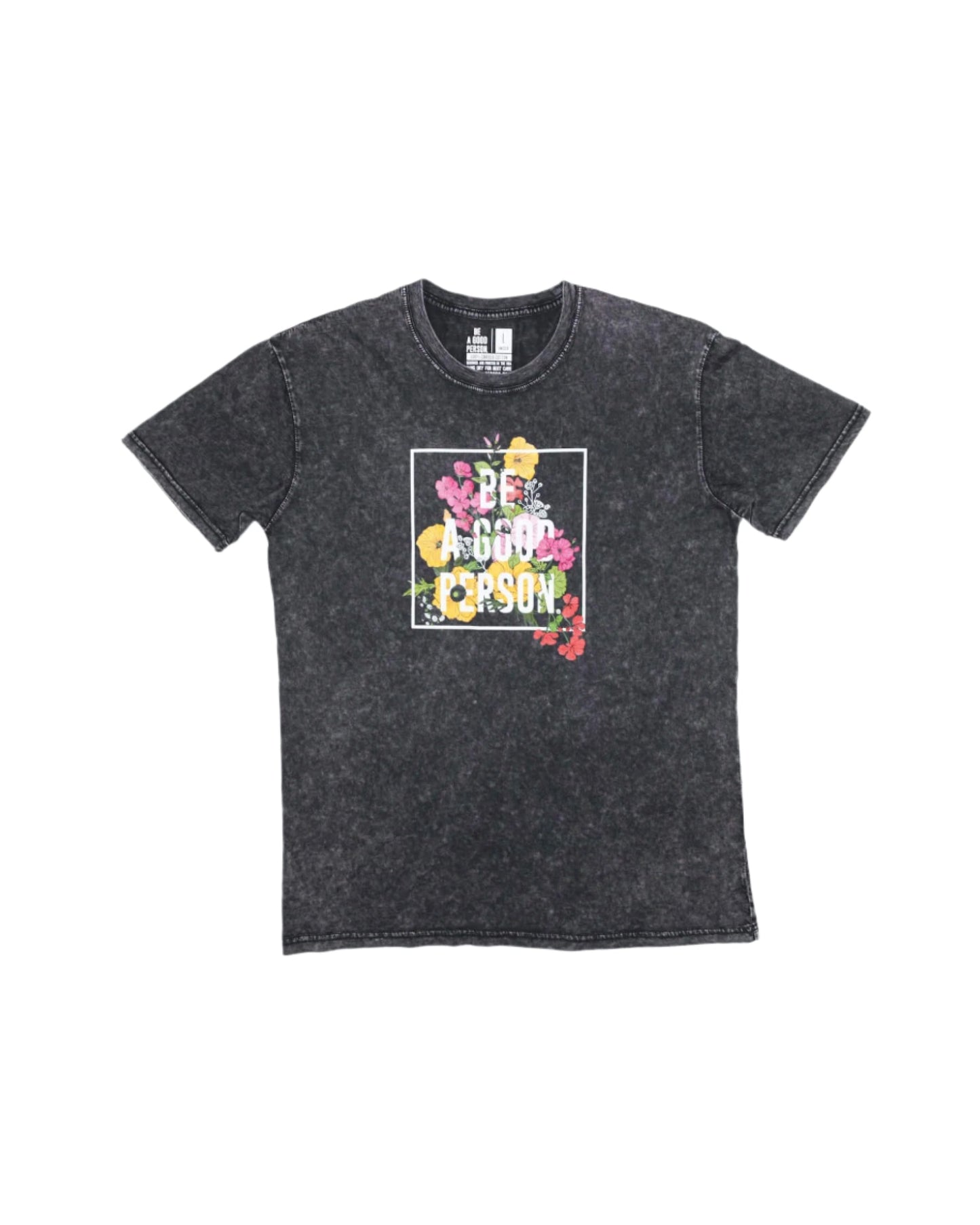 'In Bloom' Relaxed T-Shirt - Stone Wash